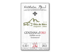 Genziana d'Oro - Edellikör von der Enzianwurzel